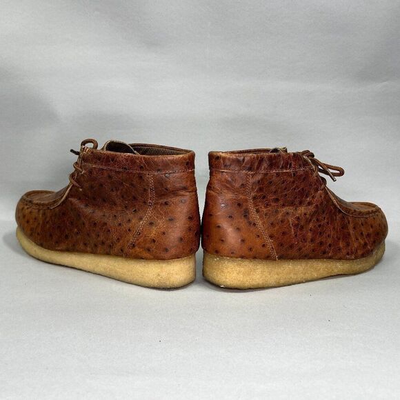 Roper Performance Men's Size 9 Brown Leather Gum Sole Chukka Boots - Picture 7 of 13